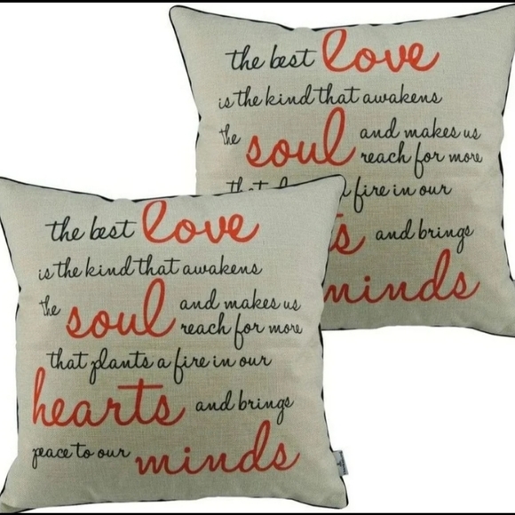 Other - Decorative Pillow Covers 2Pk